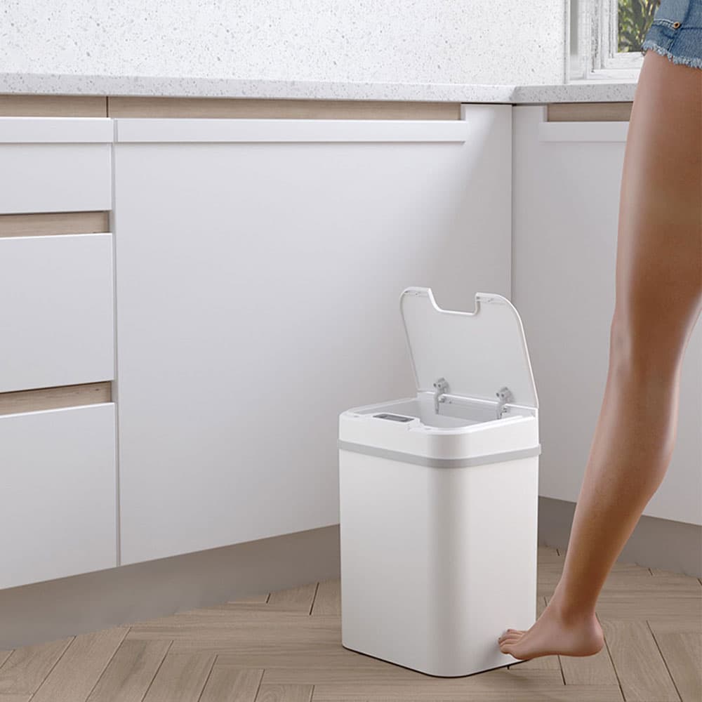 سطل زباله هوشمند Xiaomi GIPIN Smart Sensor Trash Can 15L LJT-01 — تصویر ۸