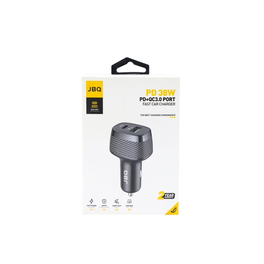 شارژر فندکی دو پورت جی بی کیو مدل CC-7382 — تصویر ۵