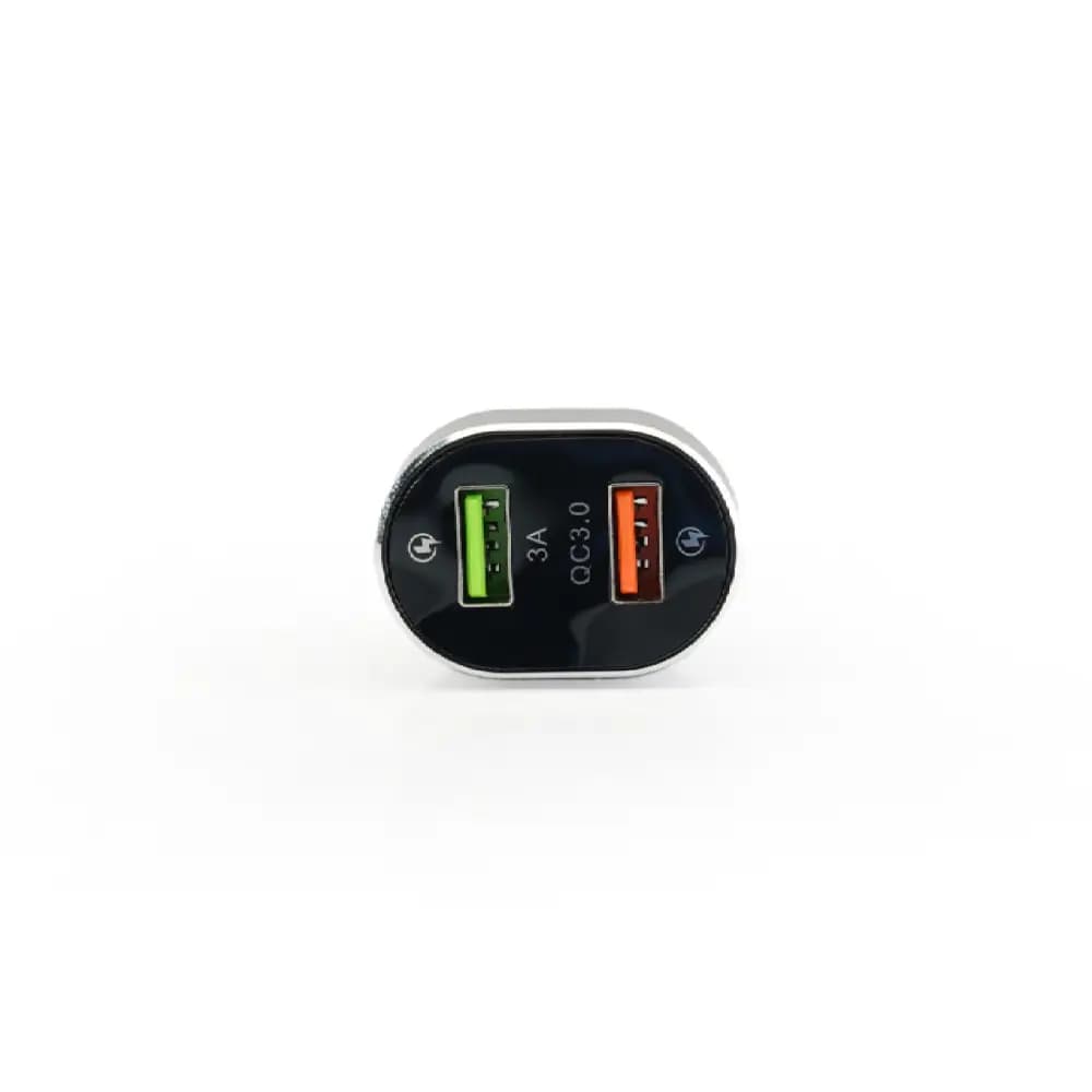 شارژر فندکی دو پورت جی بی کیو با کابل مدل C-65 — تصویر ۲