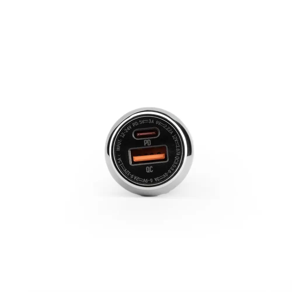 شارژر فندکی دو پورت (PD , QC3.0) جی بی کیو مدلC1 — تصویر ۳