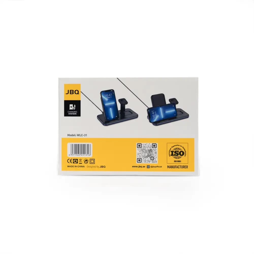 شارژر بی سیم جی بی کیو مدل WLC-31 (4in1) — تصویر ۵