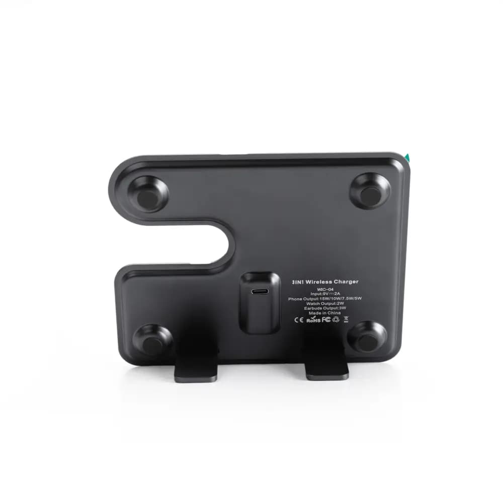 شارژر بی سیم جی بی کیو مدل WIC-04 (3in1) — تصویر ۳