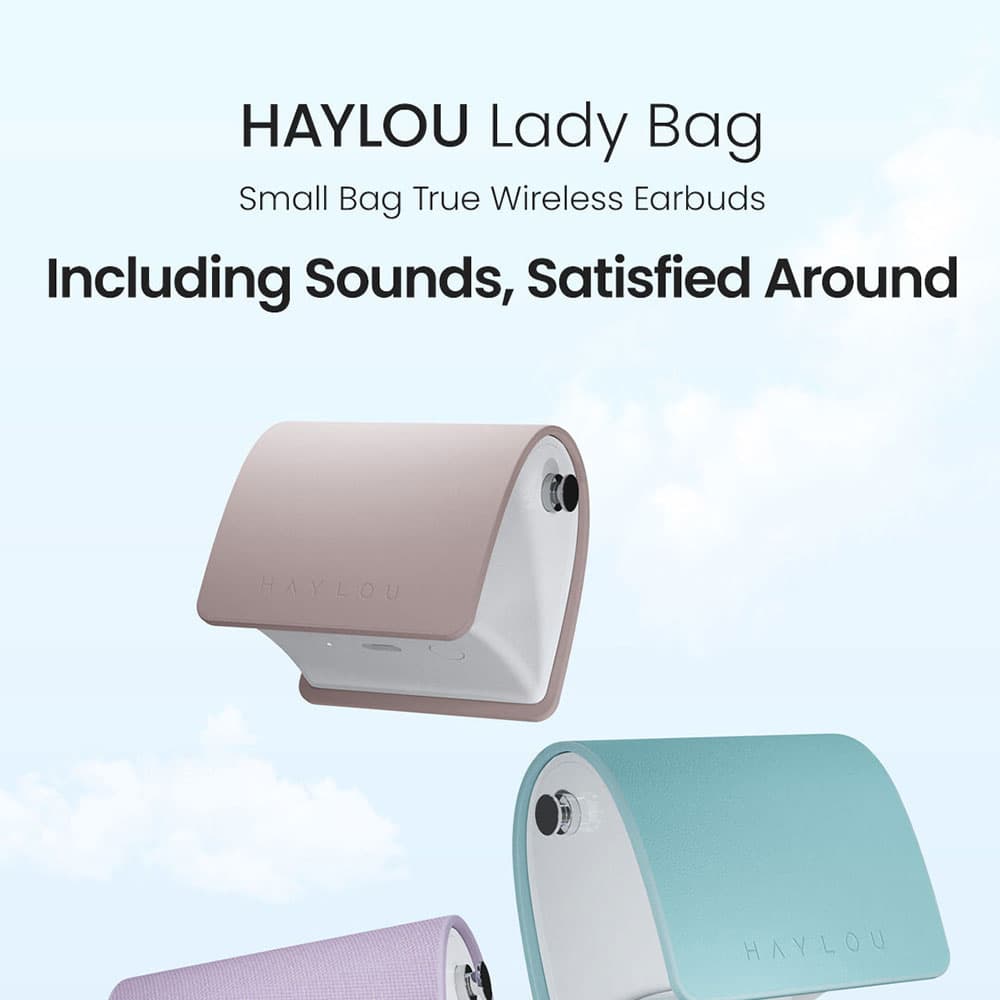 هندزفری بلوتوث شیائومی مدل Haylou Earbuds True Wireless Lady Bag — تصویر ۴