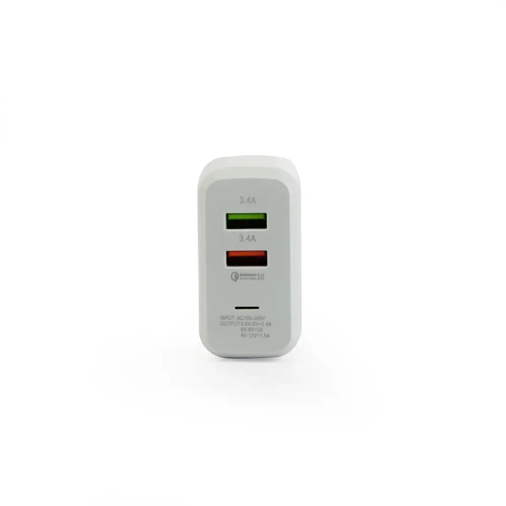 شارژر دیواری جی بی کیو با کابل میکرو مدل F-2USB a — تصویر ۲