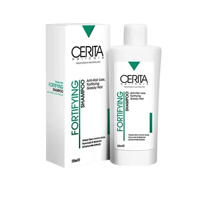 شامپو تقویت کننده مو مناسب موهای چرب سریتا FORTIFYING