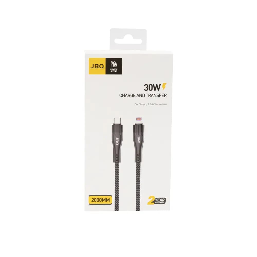 کابل شارژ تایپ سی به لایتنینگ جی بی کیو مدل CA-1130 — تصویر ۳