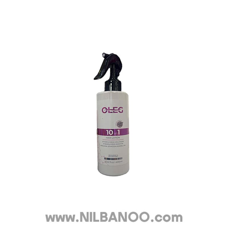 اسپری تقویت کننده 10 کاره اولگ حاوی کلاژن حجم 400ml