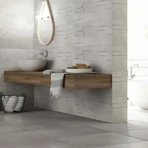 سرامیک مولیس ریلایف خاکستری 100*33 اسپینکر