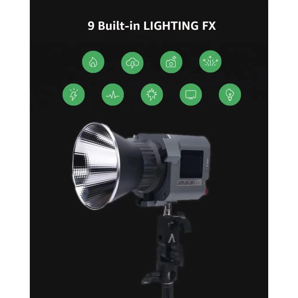 ویدیولایت آماران Amaran COB 60xs Bi-Color LED Monolight — تصویر ۲