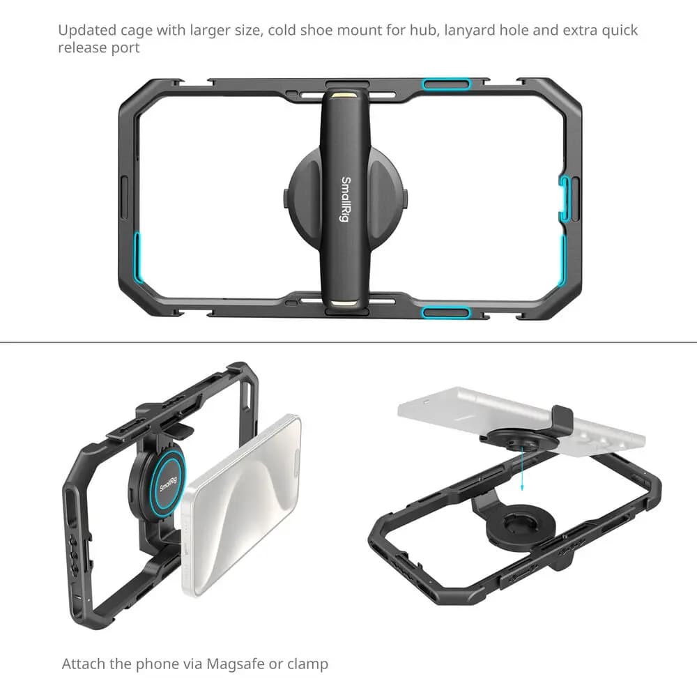 کیج موبایل اسمال ریگ SmallRig 4704 — تصویر ۴