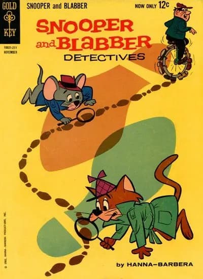 دانلود کمیک Snooper and Blabber Detectives #1 – 3 (1962-1963)