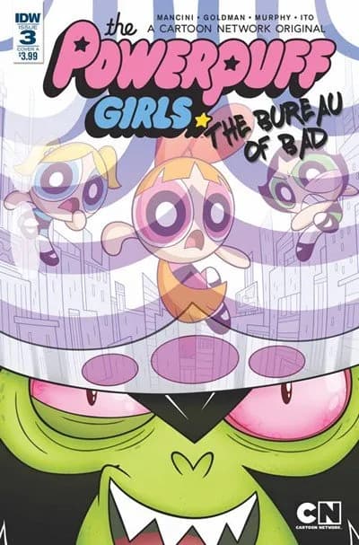 دانلود کمیک The Powerpuff Girls – The Bureau Of Bad #3 (2018)