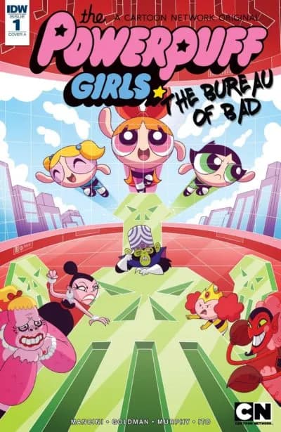 دانلود کمیک The Powerpuff Girls – Bureau of Bad #1 (2017)