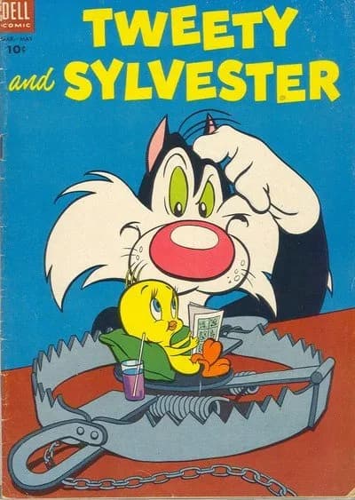 دانلود کمیک Tweety and Sylvester #1 – 37 (Dell) (1954-1962)