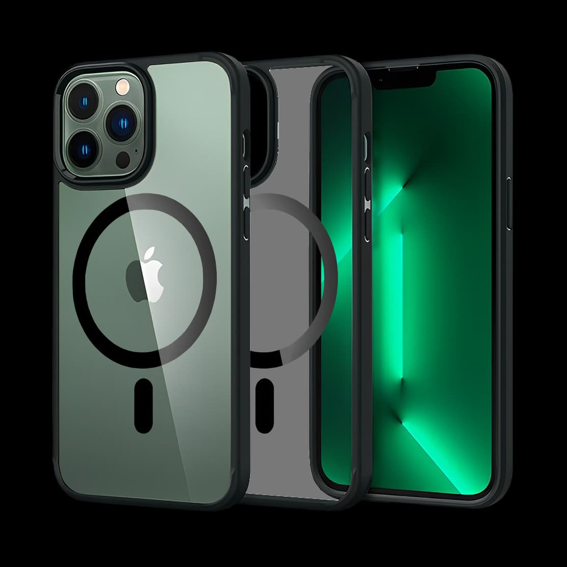 قاب شفاف اسپیگن iPhone 12 Pro Max مدل Ultra Hybrid Magsafe