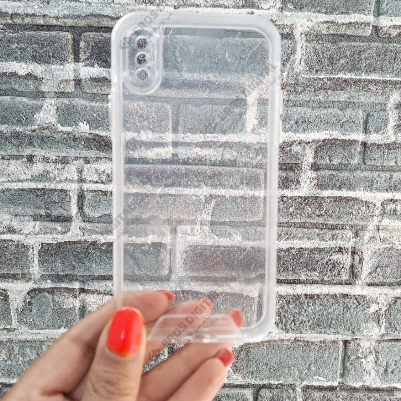 قاب شفاف Apple iPhone X / XS مدل Space Collection محافظ لنز دار — تصویر ۲