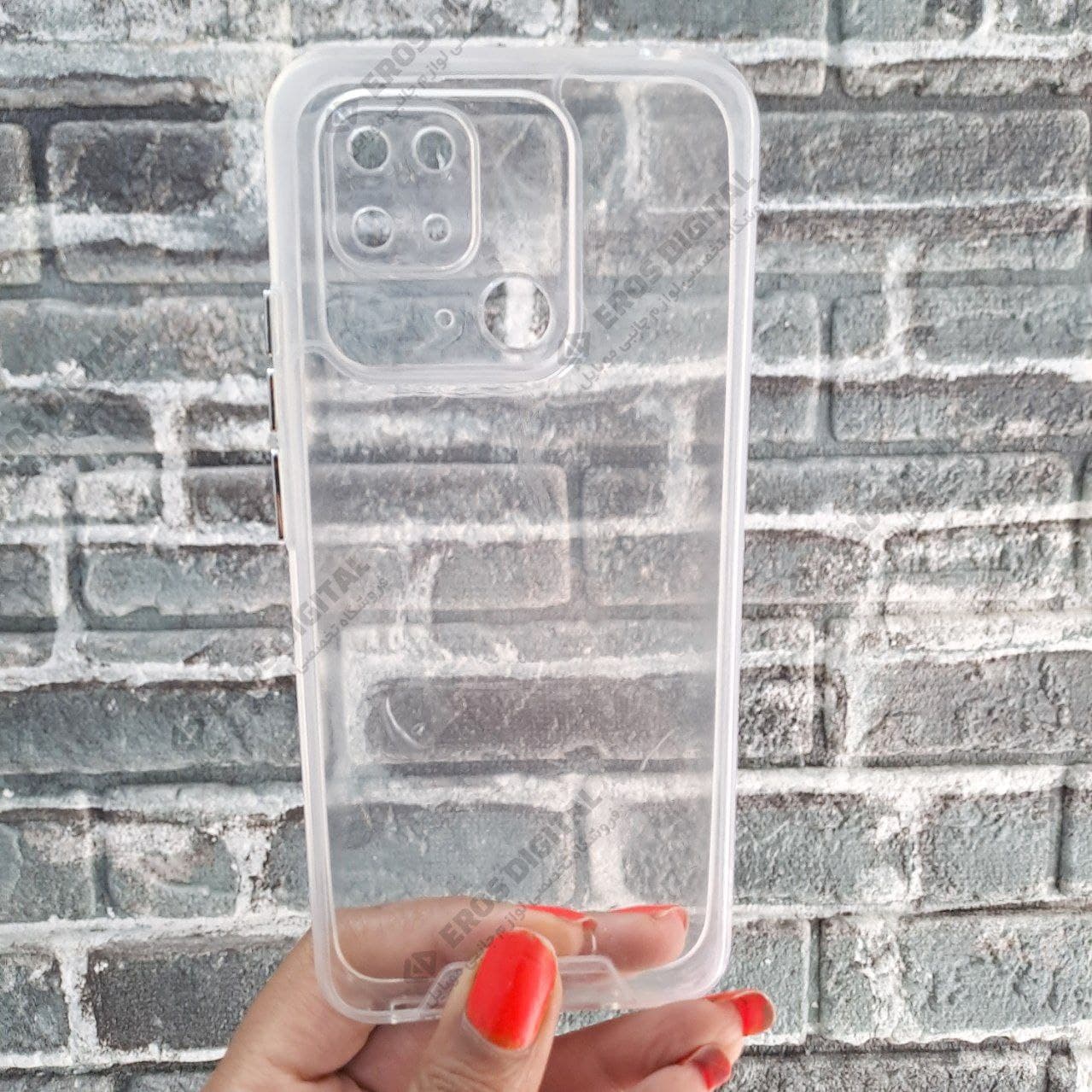 قاب شفاف Xiaomi Redmi 10C مدل Space Collection محافظ لنز دار — تصویر ۲