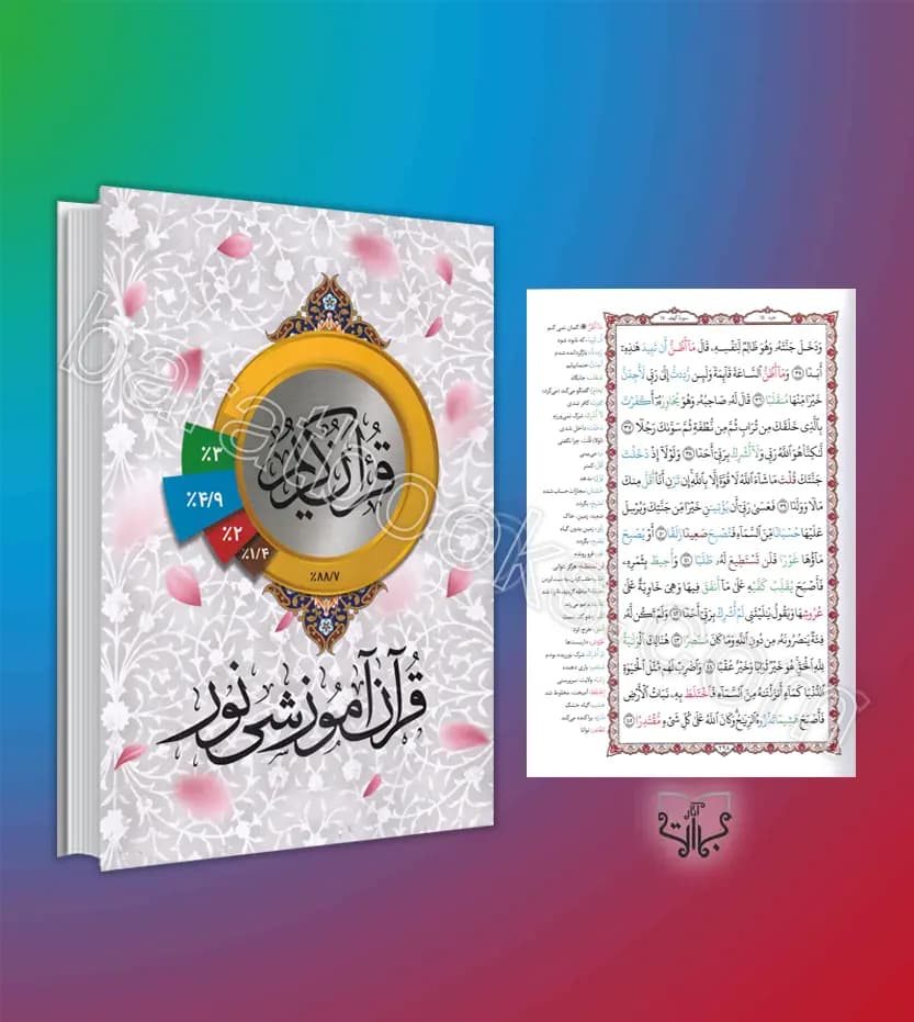 پک قرآن آموزشی نور 3جلدی | قرآن پرتکرار | خرید — تصویر ۲