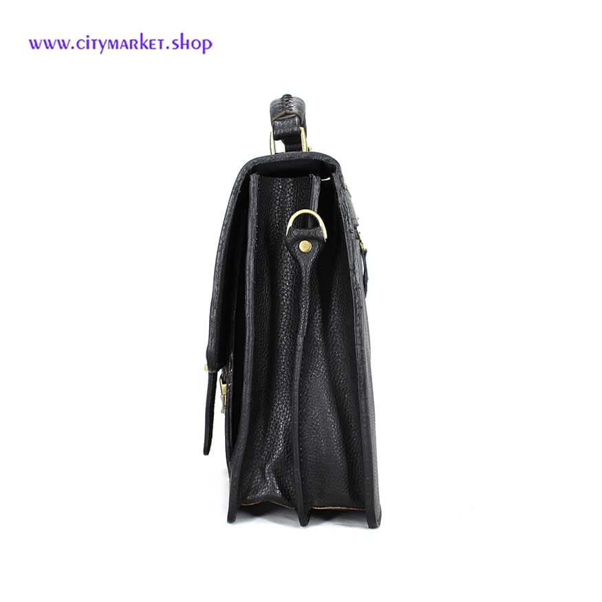 کیف مردانه چرم تبریز مدل B0115 — تصویر ۵