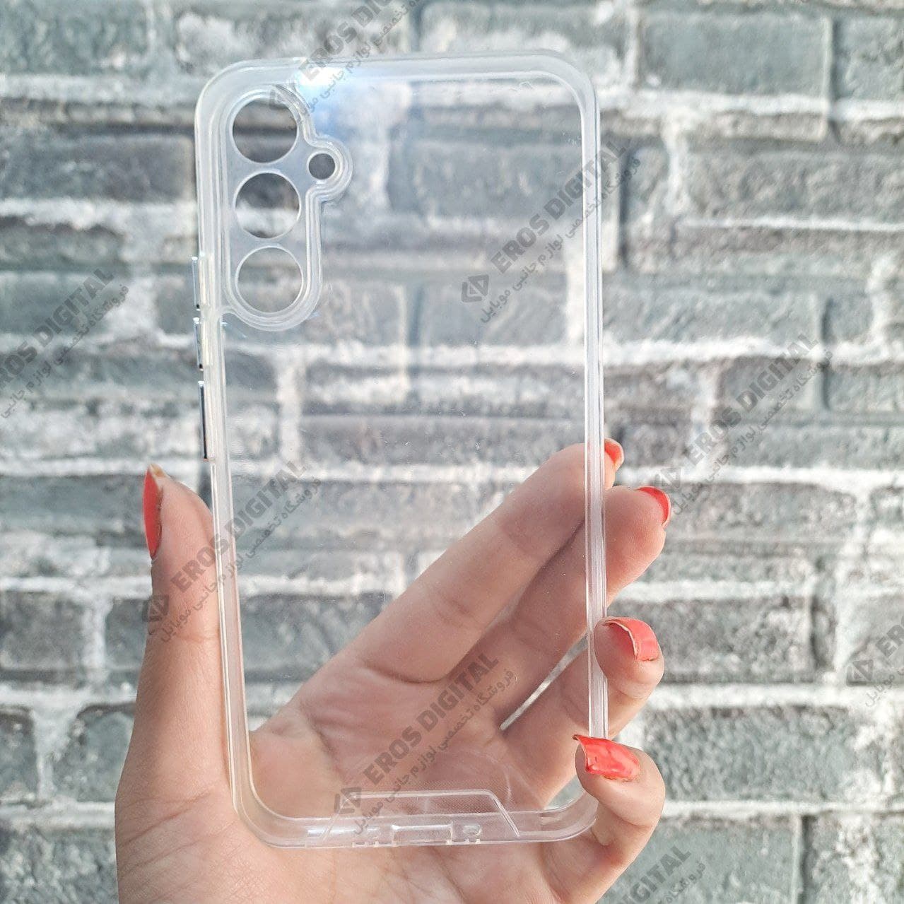 قاب شفاف Samsung Galaxy A34 مدل Space Collection محافظ لنز دار — تصویر ۲