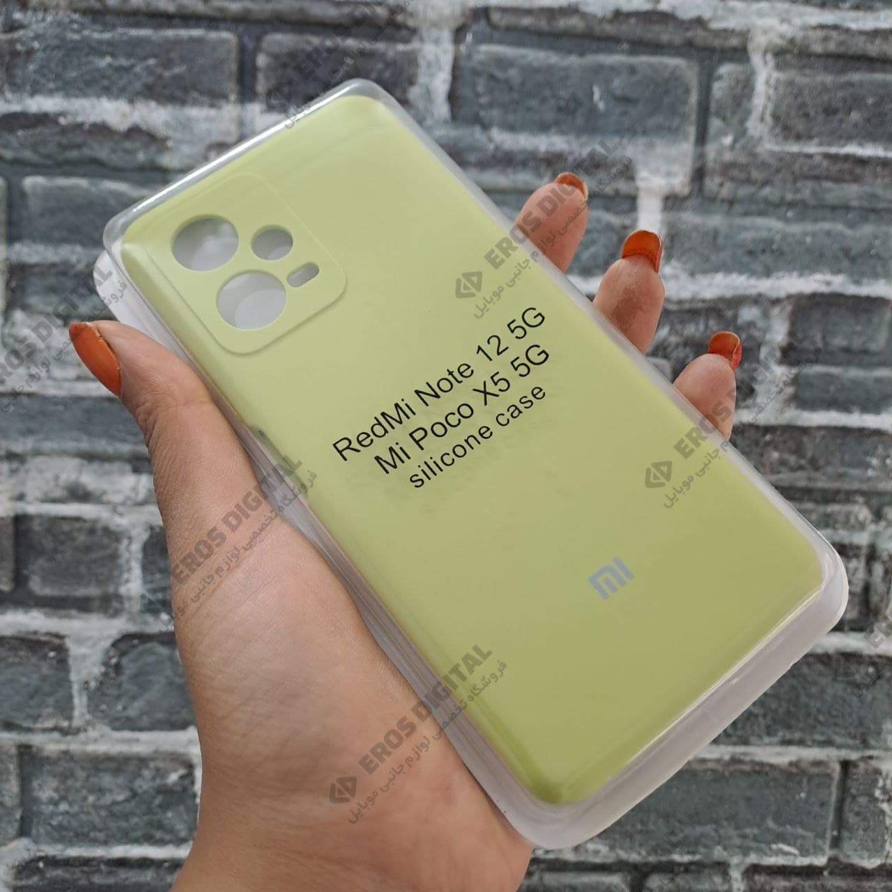 قاب سیلیکونی Redmi Note 12 5G (سیلیکون اصل) — تصویر ۲