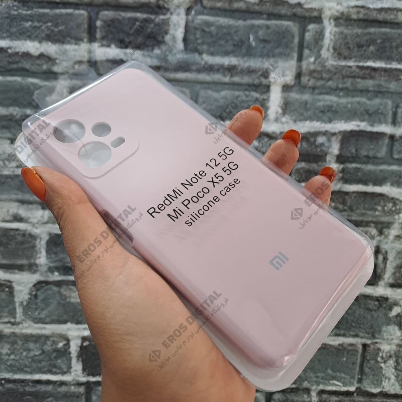قاب سیلیکونی Redmi Note 12 5G (سیلیکون اصل) — تصویر ۴