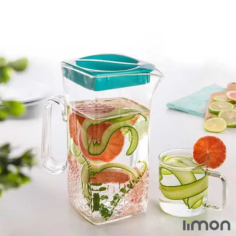 پارچ چهار گوش لیمون