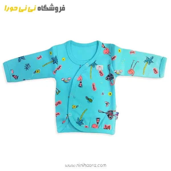 سرویس باز پنبه طرح فلامینگو — تصویر ۳
