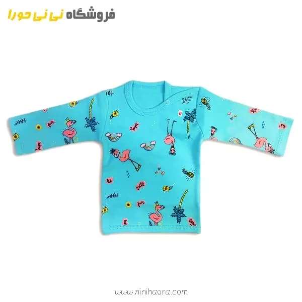سرویس باز پنبه طرح فلامینگو — تصویر ۲