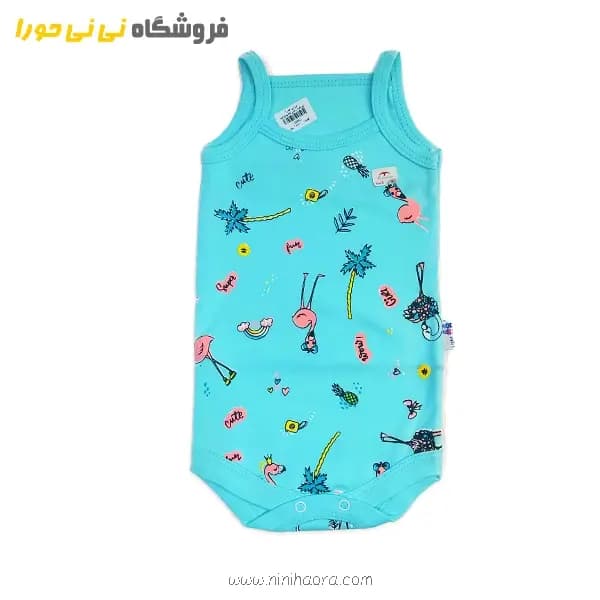 سرویس باز پنبه طرح فلامینگو — تصویر ۶