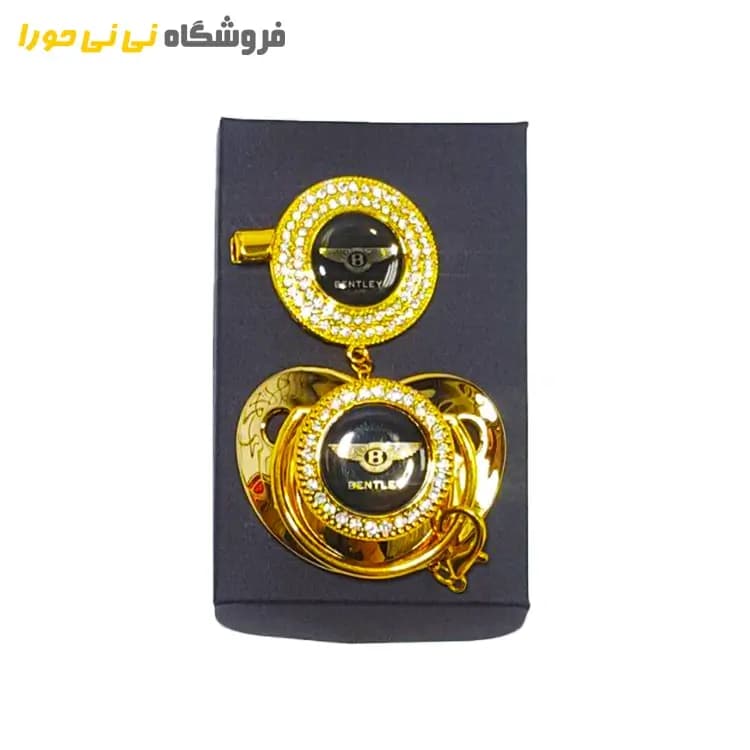 پستانک لاکچری نگین کاری شده ارتودنسی — تصویر ۶