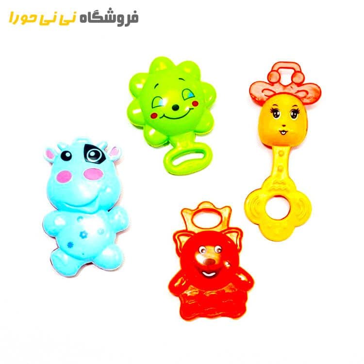 پک جغجغه ۴ عددی نوزاد