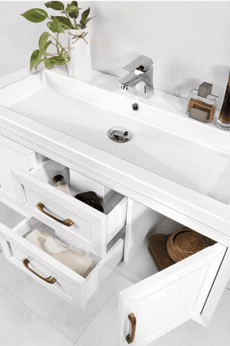 کابینت و روشویی طرح مدرن Royal-1000 ابعاد 47* 101 سانتیمتر — تصویر ۲