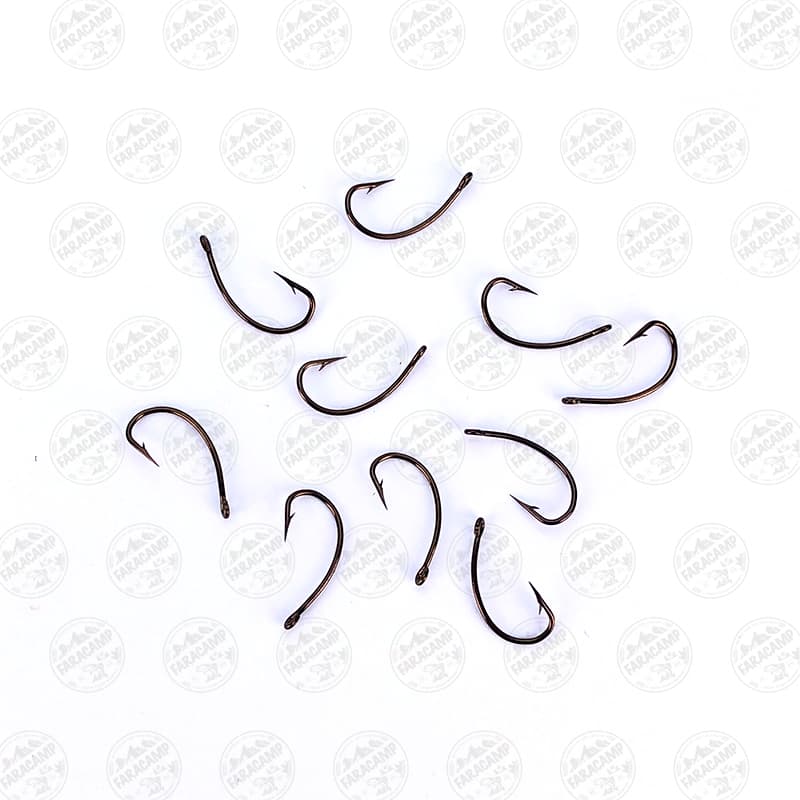 قلاب موستاد برنزی سایز ۱۶ بسته 10 عددی MUSTAD 5301 BR — تصویر ۲
