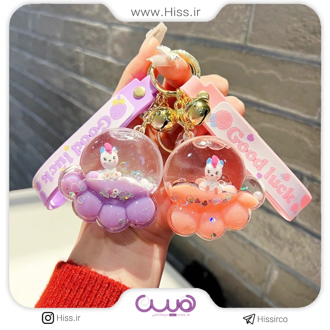 سرکلیدی آکواریومی پا گنده (مدل رندوم)