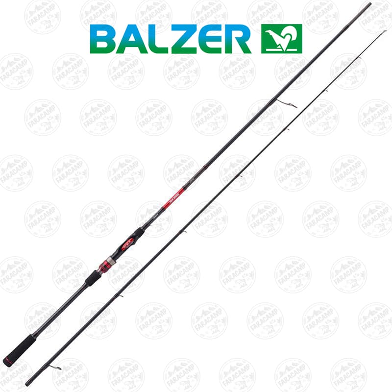 چوب ماهیگیری بالزر دوتکه کربن Balzer Shirasu VAMPIRE ML 2.5m 15-43g