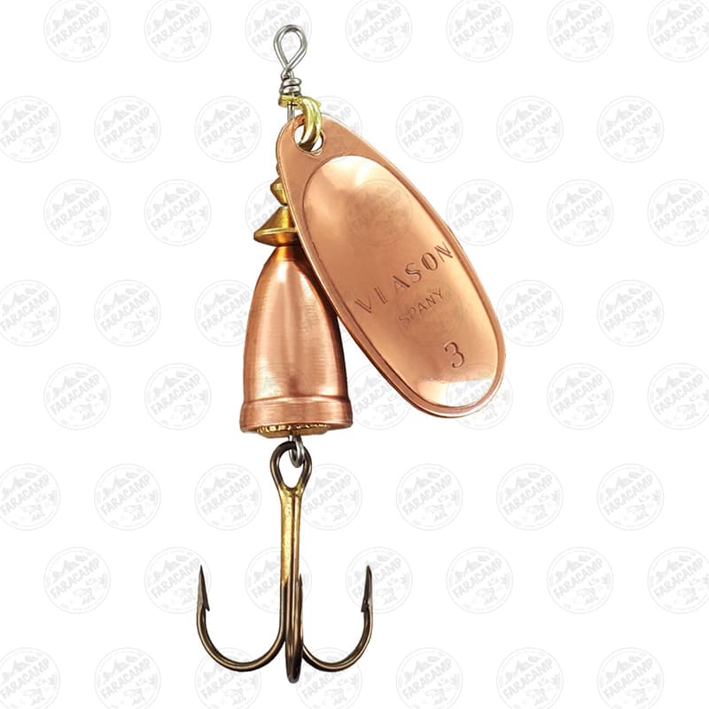لانسه ماهیگیری مپسو مسی ۸ گرم سایز ۳ MAPSO Vlason-METAL 3 Cobre