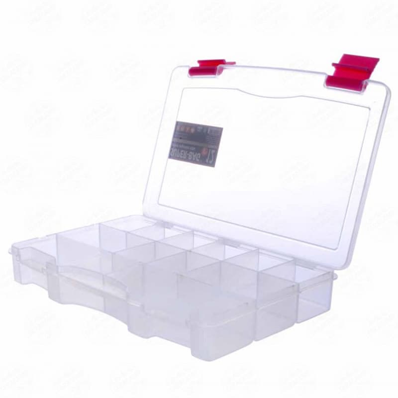 جعبه ابزار (ارگانایزر) لوازم ماهیگیری ۱۲ خانه Super Bag 12 مدل ASR-2063 — تصویر ۲