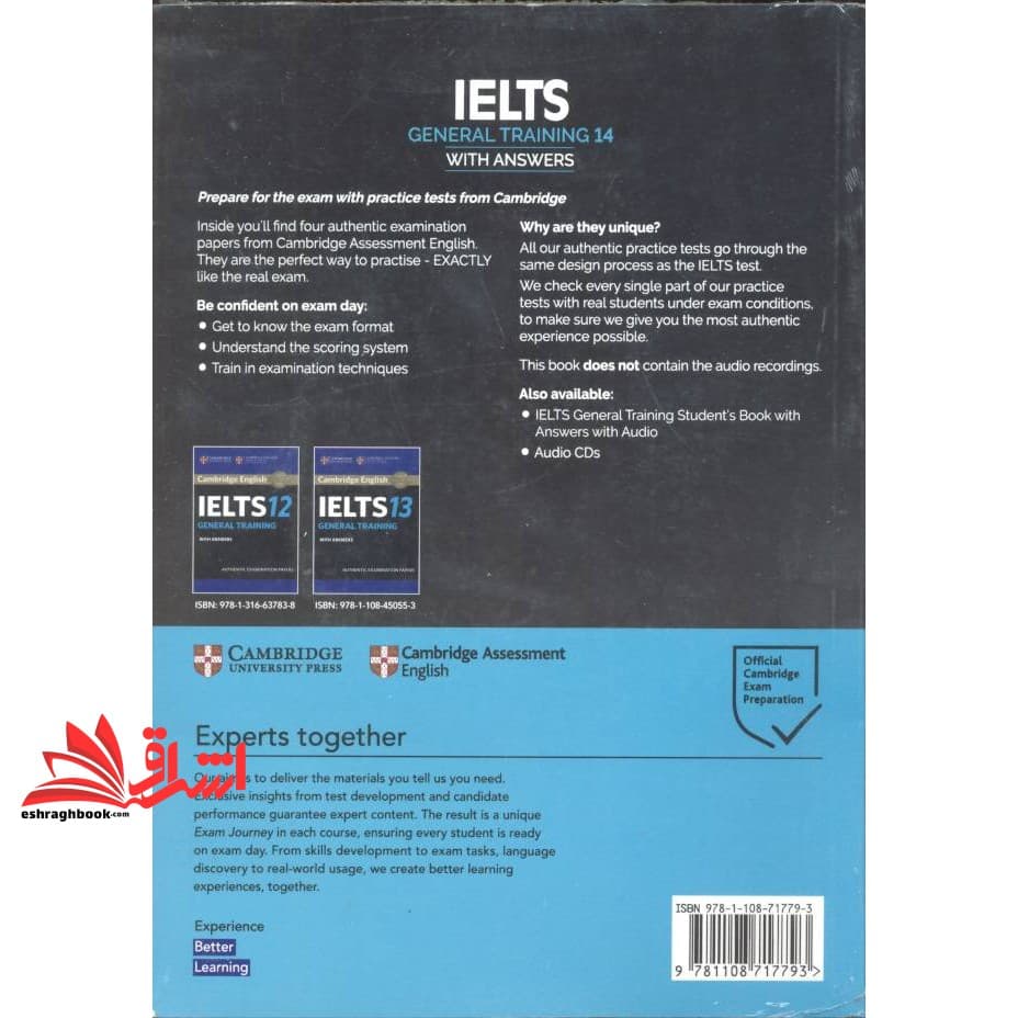 کتاب IELTS Cambridge ۱۴ General +CD — تصویر ۲