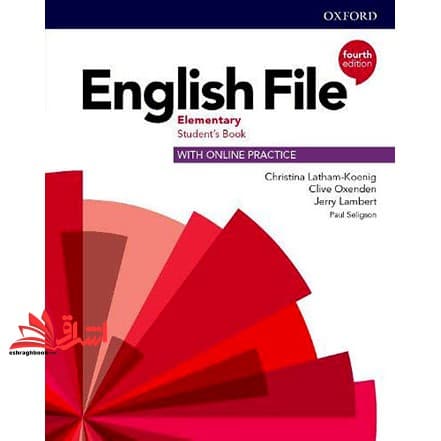 کتاب English file elementary ۴th edition+WB