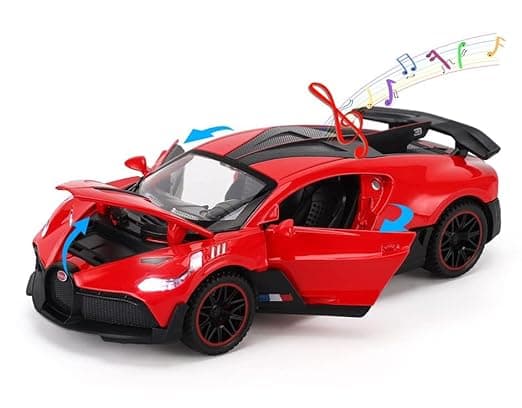 ماکت فلزی چه ژی مدل بوگاتی Bugatti Divo مقیاس 1:32 — تصویر ۶