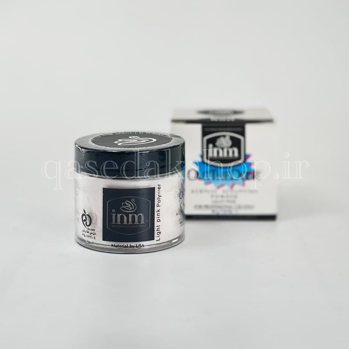 پودر لایت پینک 42G آی ان ام INM ناخن