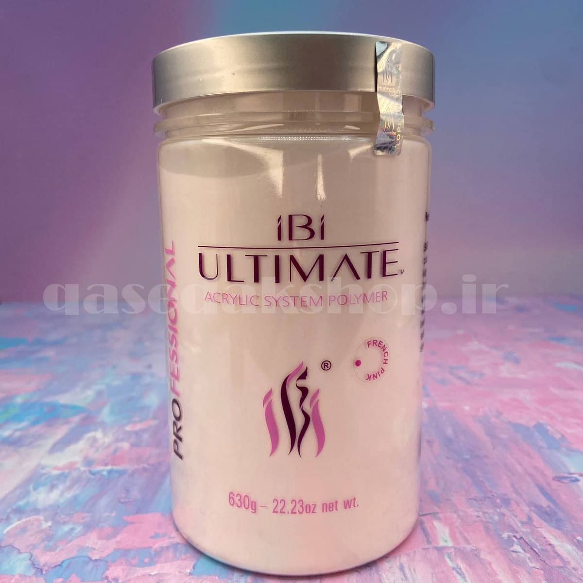 پودر فرنچ پینک 630G آی بی آی IBI ناخن — تصویر ۲