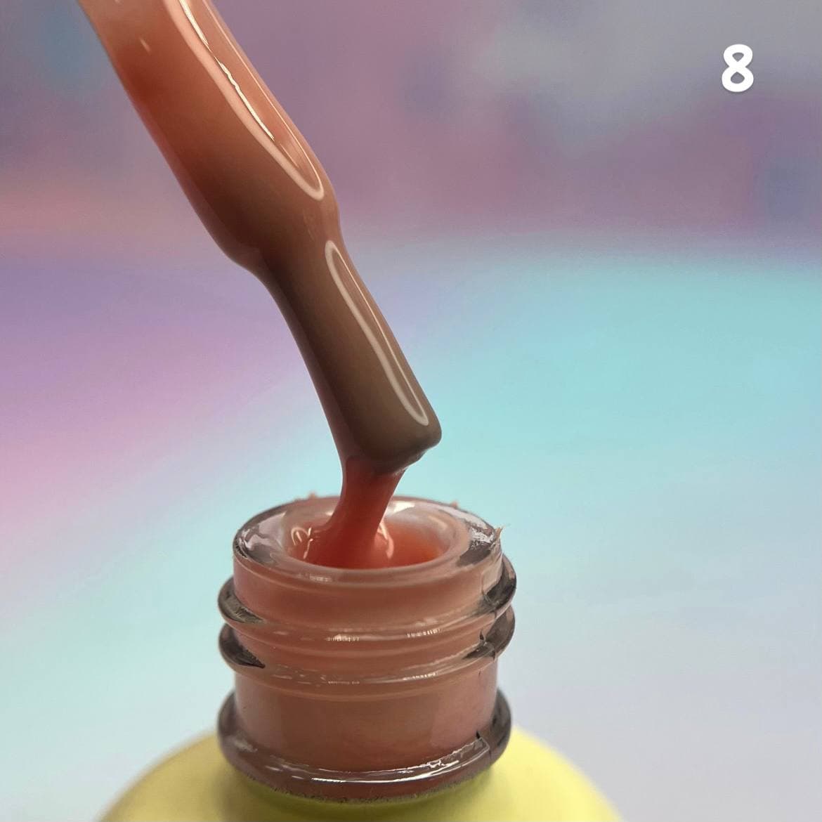 رابربیس 08 آرکو ARCO 20ML ناخن — تصویر ۳