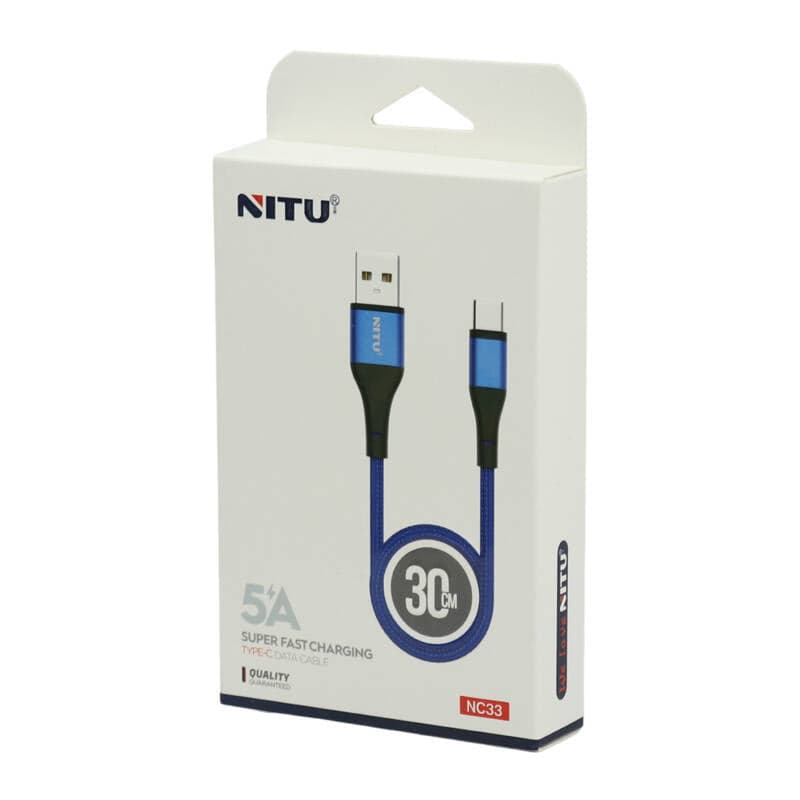 کابل پاور بانکی تایپ سی نیتو مدل NITU NC33 Type-C — تصویر ۴