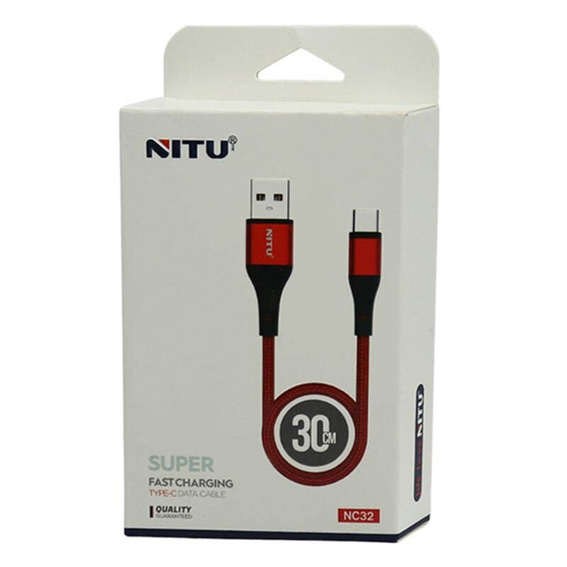 کابل پاور بانکی تایپ سی نیتو مدل NITU NC32 Type-C — تصویر ۳