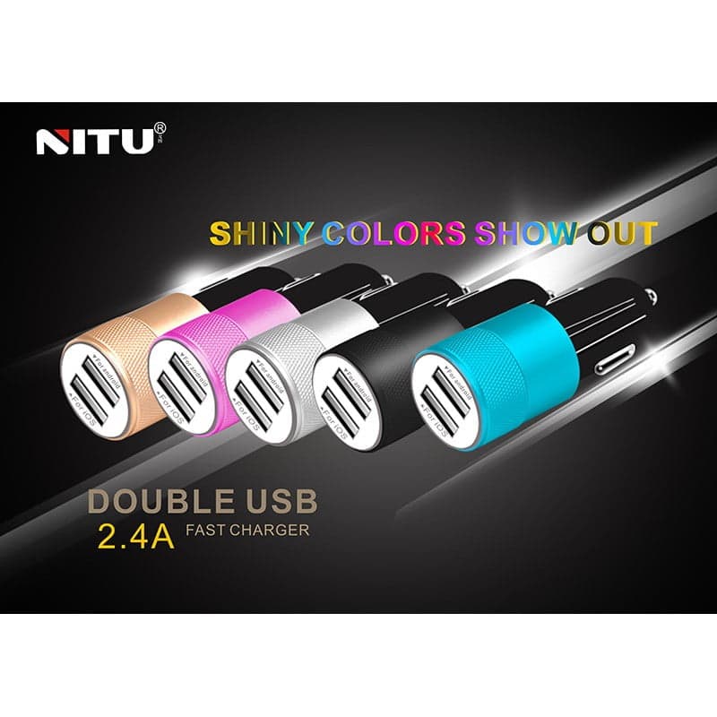 شارژر فندکی 2 پورت نیتو مدل NITU NT-CC805 — تصویر ۳
