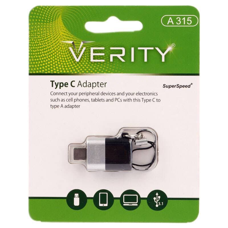 تبدیل OTG وریتی USB به تایپ سی Verity A315