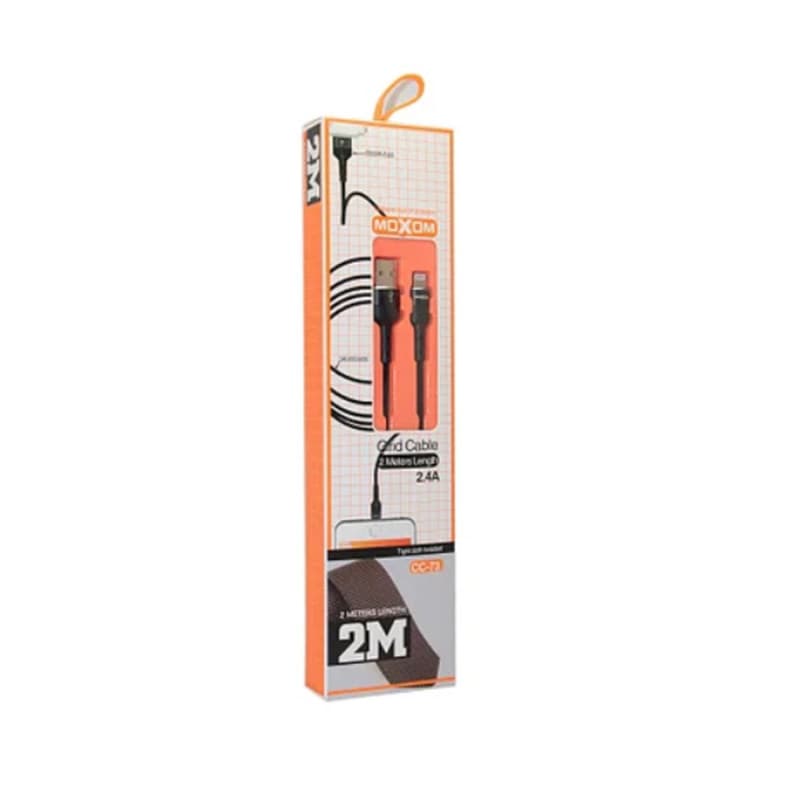 کابل تبدیل USB به لایتنینگ موکسوم مدل CC-73 طول ۲ متر