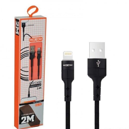 کابل تبدیل USB به لایتنینگ موکسوم مدل CC-73 طول ۲ متر — تصویر ۲